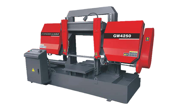 梅江GW4250双柱龙门卧式带锯床